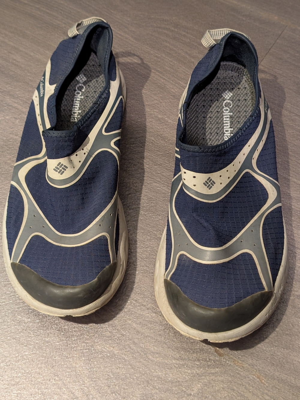 Columbia Men’s Slip-On Water Shoe - Navy/Gray